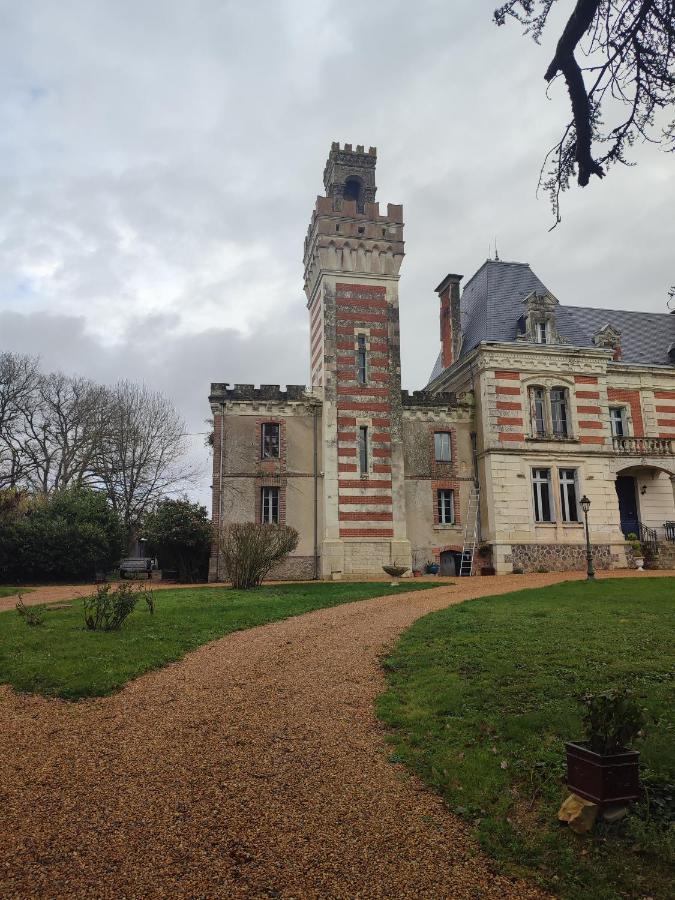 La Tour Carree D'Un Chateau Auzouer-en-Touraine Ngoại thất bức ảnh